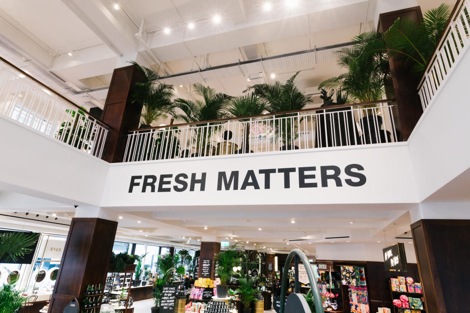 In 2019, Lush opened its biggest shop and spa in the world in Liverpool. Photo: Lush