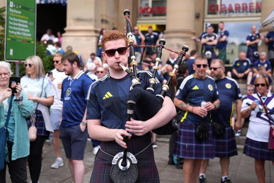 Days before the tournament started a reported 200,000 Scotland fans descended on Munich in anticipation of the opening game against the tournament hosts <i>(Image: PA)</i>
