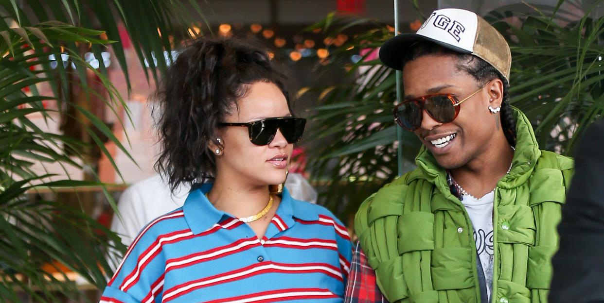 los angeles, ca march 15 rihanna and asap rocky are seen on march 15, 2023 in los angeles, california photo by thecelebrityfinderbauer griffingc images