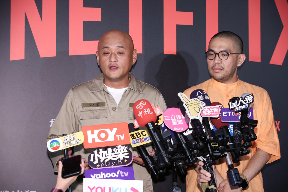 《媽別鬧了》製片周銓（左）和導演李俊宏（右）。