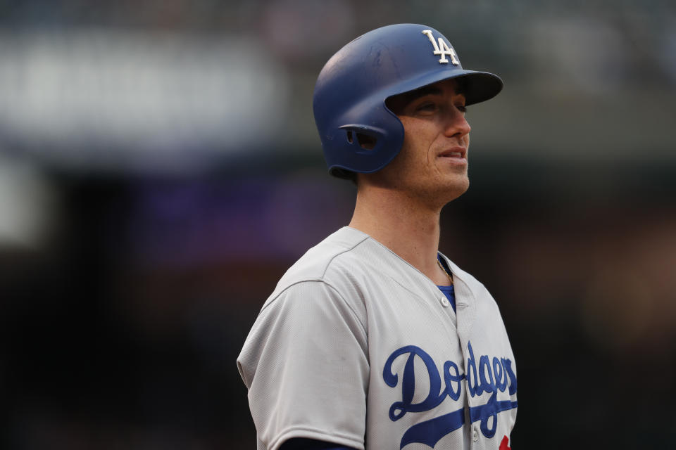 Dodgers rookie Cody Bellinger is hoping to help the Dodgers win their first World Series since 1988. (AP)