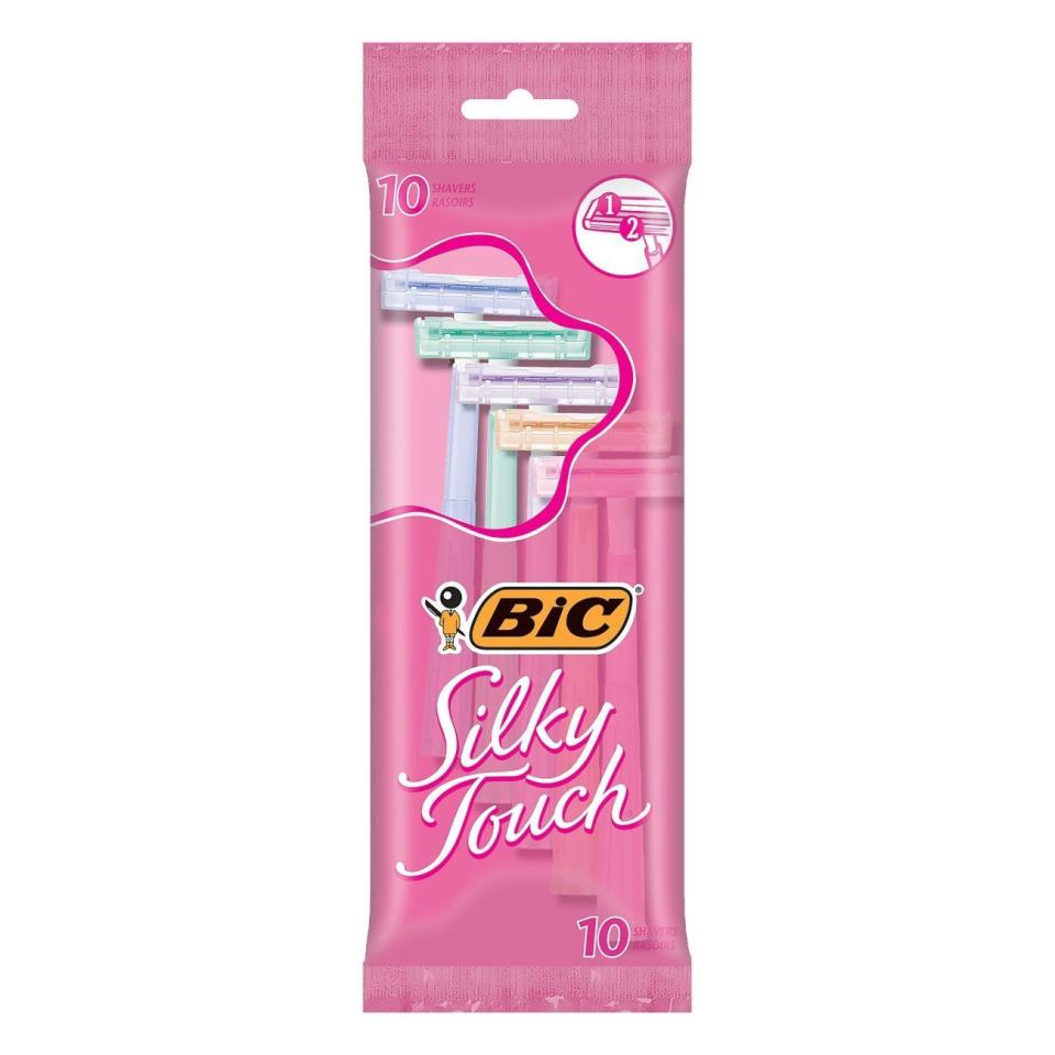 Silky Touch Women's Twin Blade Disposable Razor