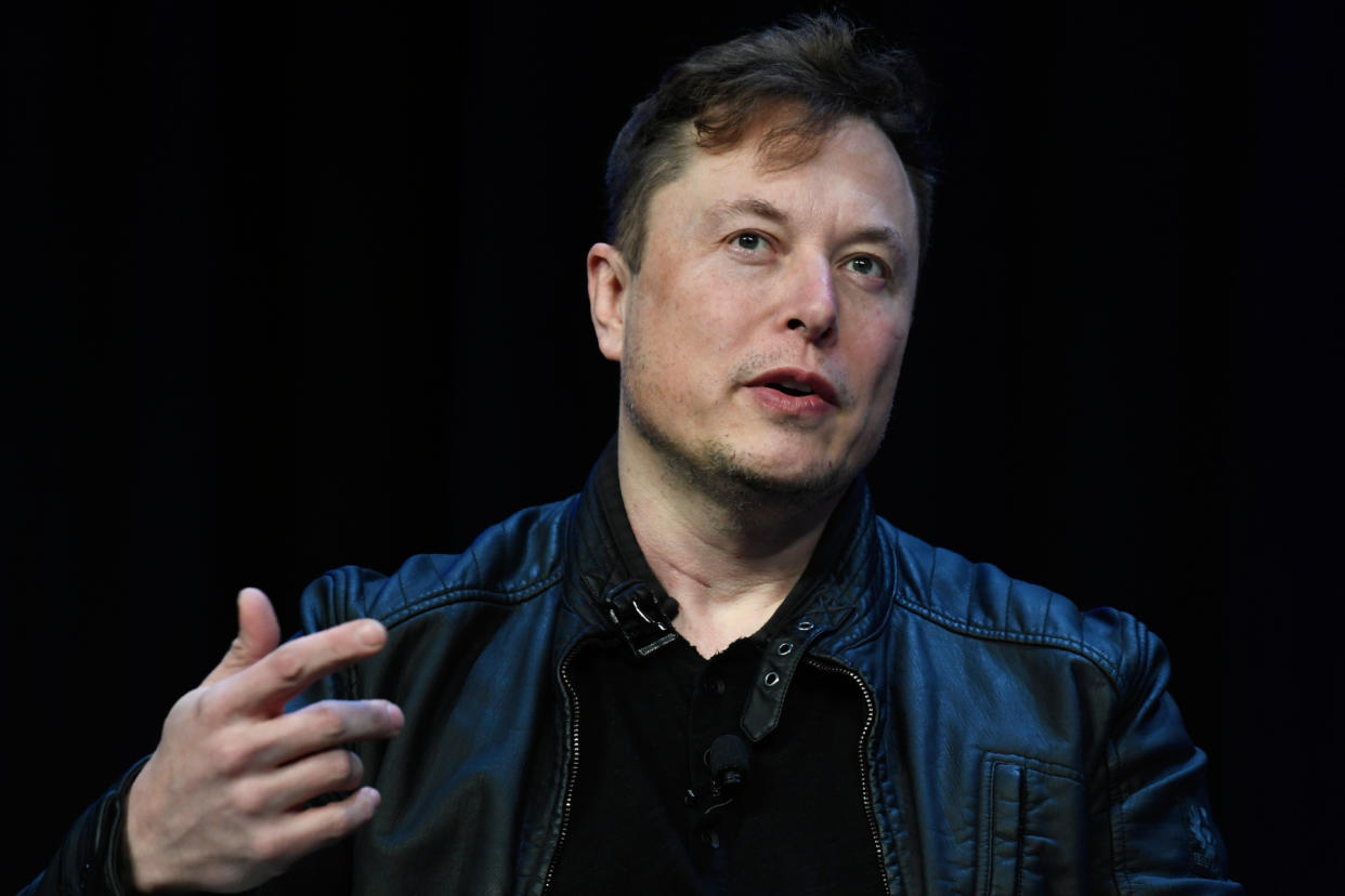 Elon Musk - Credit: Susan Walsh/AP