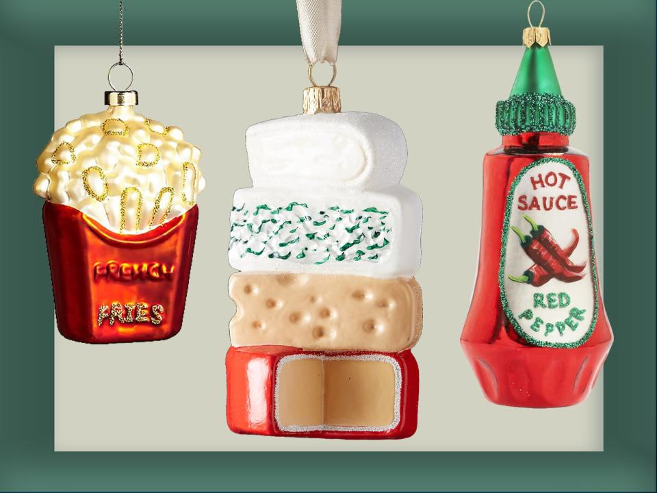 The Best Food-Themed Christmas Ornaments for 2019