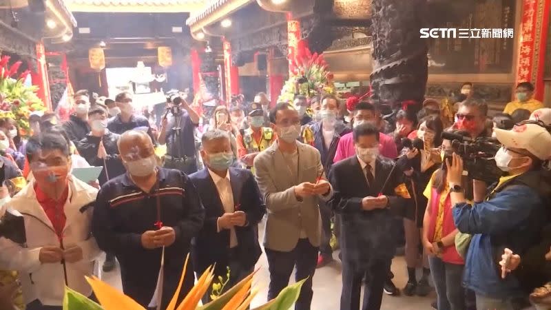 大甲媽祖起駕倒數，藍綠政治人物卻似乎是刻意錯開。