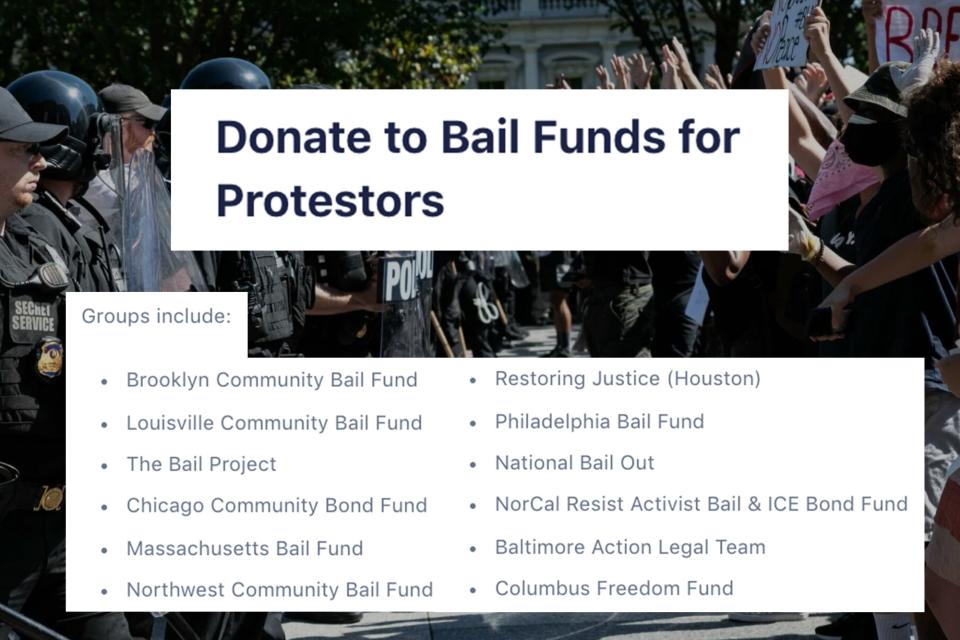 Split Community Bail Fund Donation