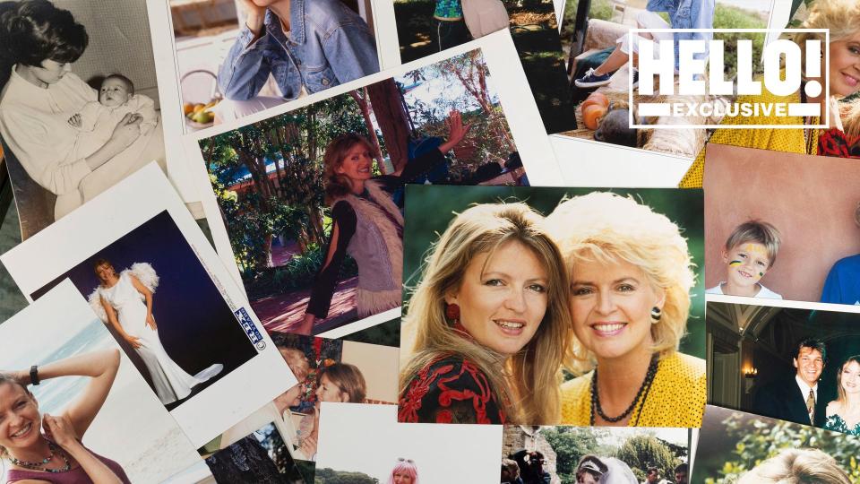 Gloria is sharing her family photo album with HELLO! on the 20th anniversary of Caron's passing