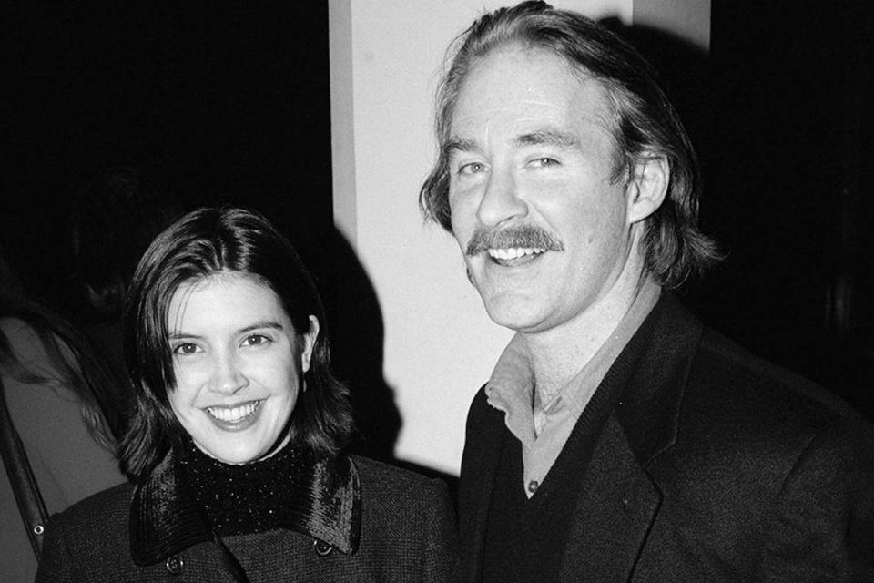 <p>Richard Corkery/NY Daily News Archive via Getty</p> Phoebe Cates and Kevin Kline in 1995