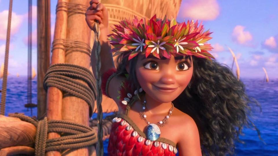 A still from Moana