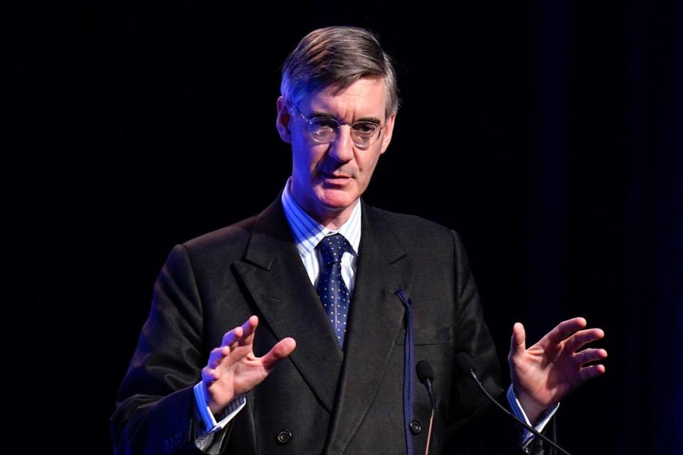 Jacob Rees Mogg said record net migration was a Brexit failure (PA Wire)