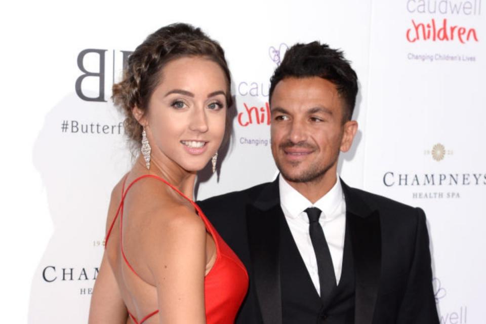 Peter Andre has given an update on wife Emily MacDonagh's pregnancy (Getty)