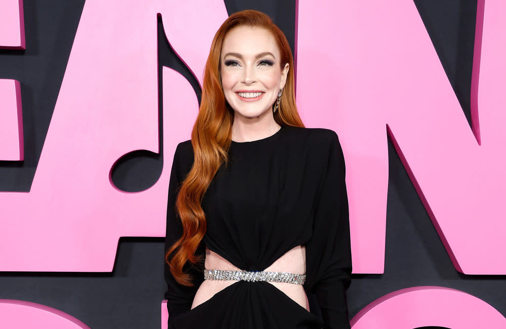 Lindsay Lohan hopes she's a 'cool mom' credit:Bang Showbiz