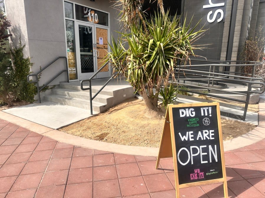 <em>Dig It! Coffee Co. is located near Colorado Avenue in the Las Vegas Arts District (KLAS)</em>