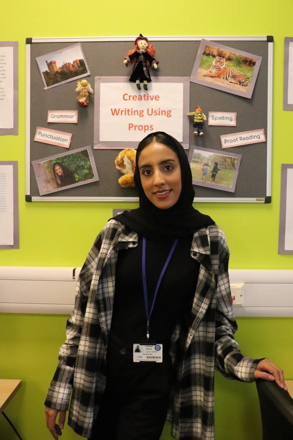 Bradford Telegraph and Argus: Suhaana enjoys working with children 