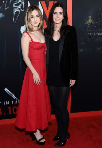 Dimitrios Kambouris/Getty Images Coco Arquette and Courteney Cox