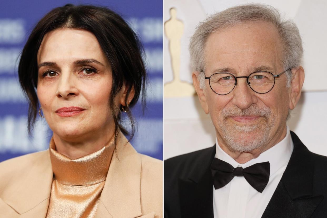 Juliette Binoche, Steven Spielberg