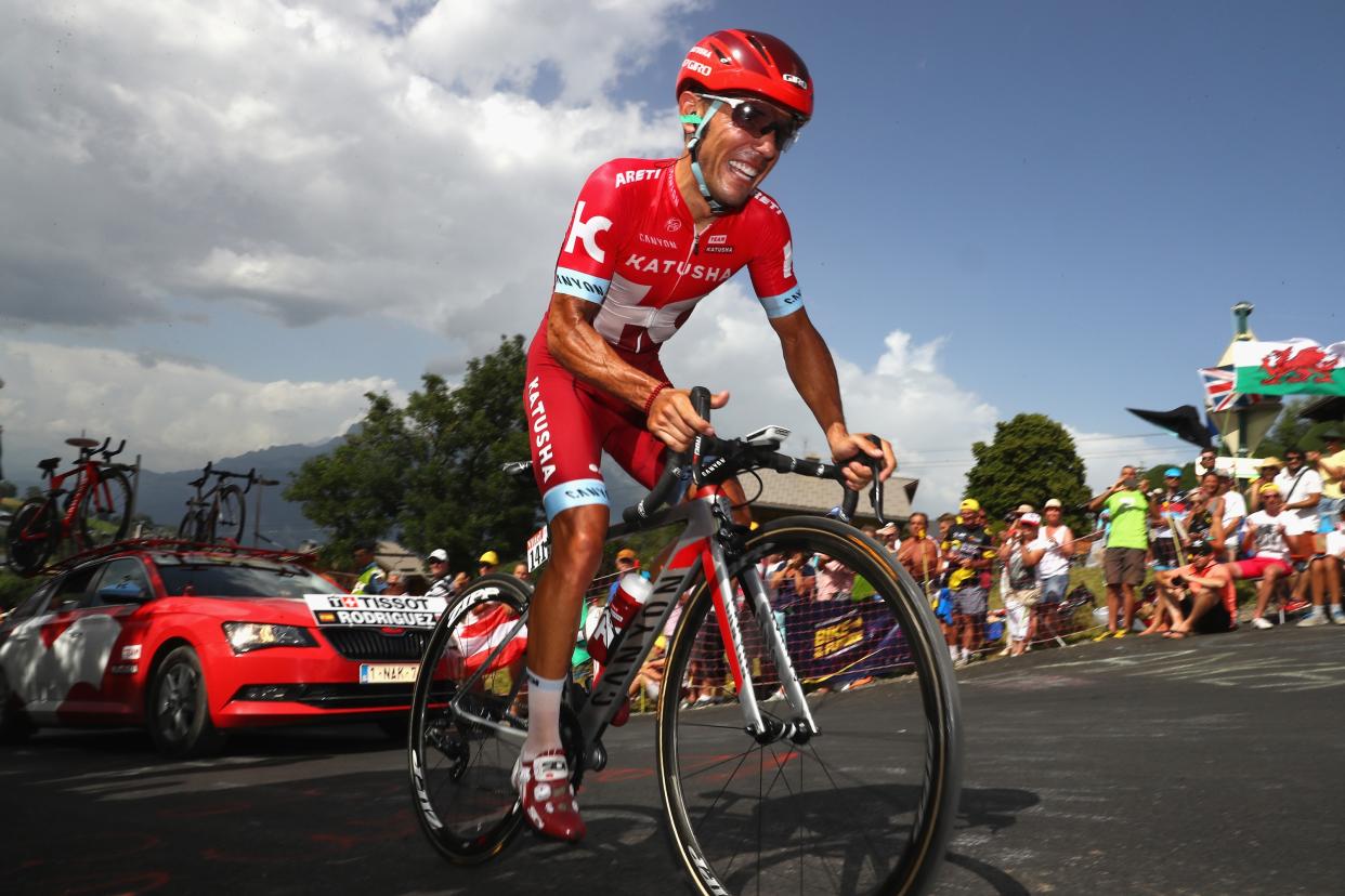 Joaquim Rodríguez durante una etapa del Tour de 2016. Foto: Michael Steele/Getty Images