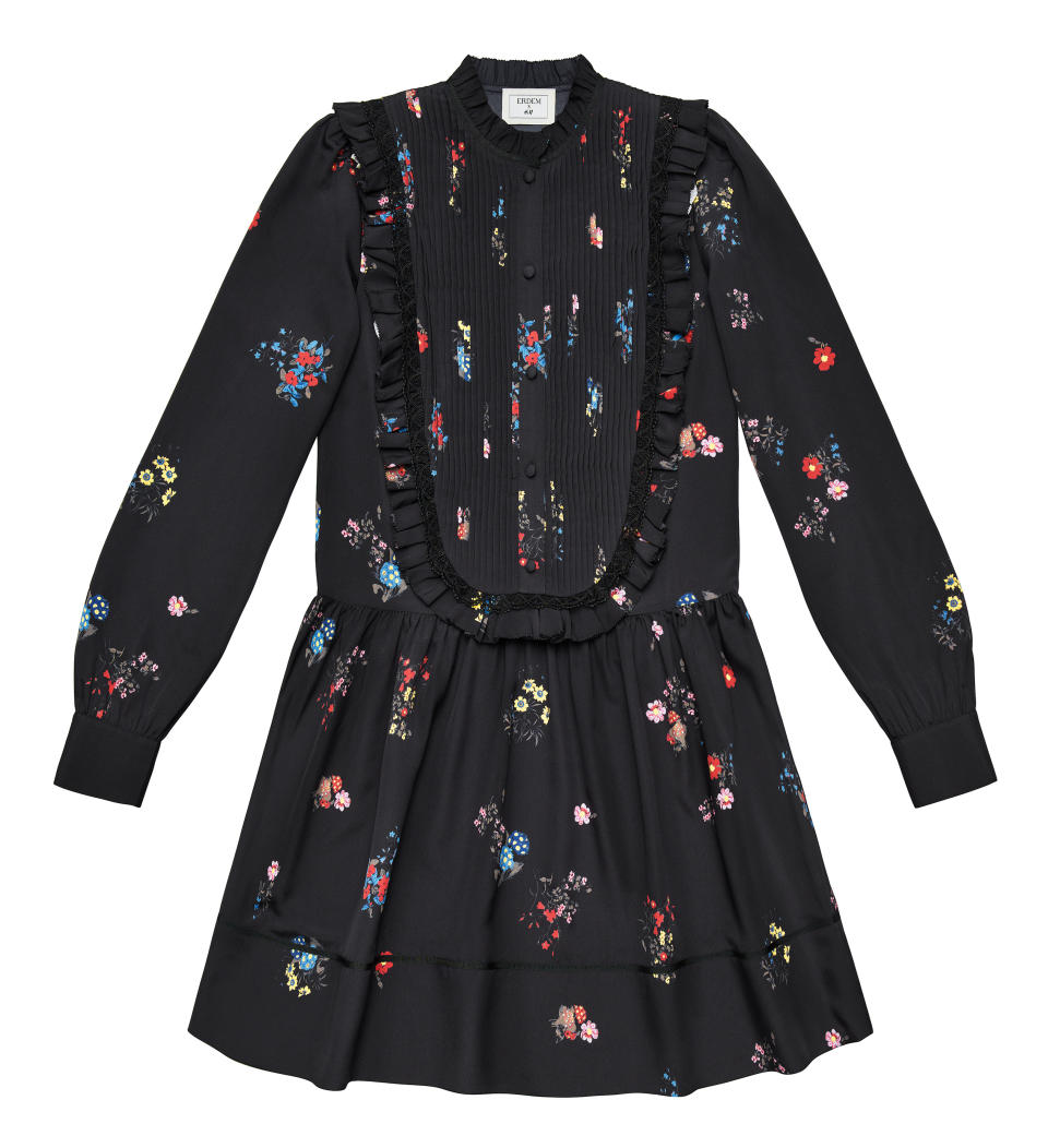 <p>It’s that time of year again. Yes, it’s almost time to pull out the tights. And what better item to don them with than an Erdem shirt dress? <em><a rel="nofollow noopener" href="http://www2.hm.com/en_gb/index.html" target="_blank" data-ylk="slk:H&M;elm:context_link;itc:0;sec:content-canvas" class="link ">H&M</a>, £99</em> </p>