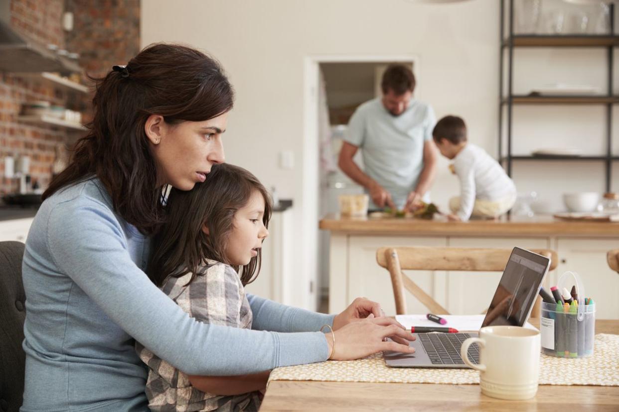 Mother Working