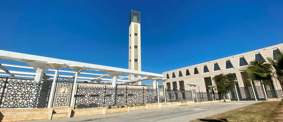 C'est la plus grande mosquée d'Afrique.  - Credit:HAMZA ZAIT / ANADOLU AGENCY / Anadolu Agency via AFP