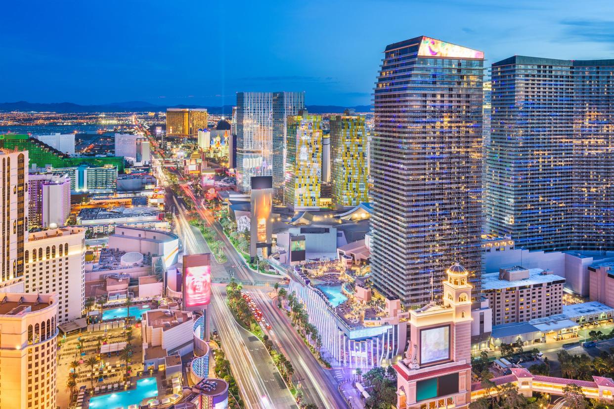 cityscape of Las Vegas, Nevada