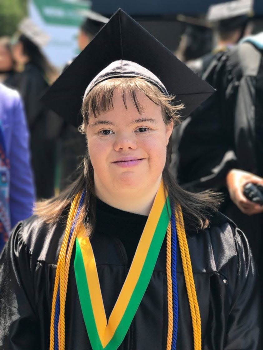 &quot;People with Down syndrome want and deserve the same opportunities just like everybody else,&quot; says Charlotte Woodward.