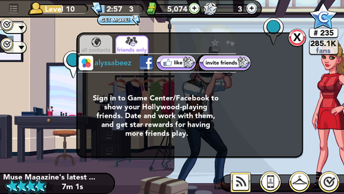 Screenshot of Kim Kardashian: Hollywood