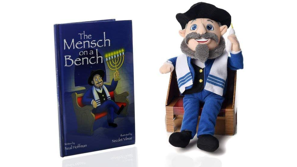 The Mensch on the Bench will make sure that everyone does good deeds during the festival of lights.