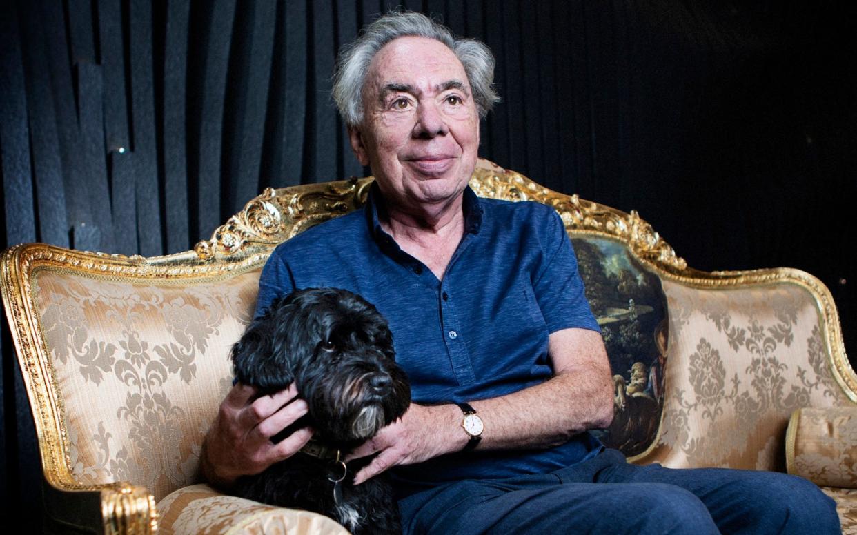 Musical theatre composer Andrew Lloyd Webber pictured earlier this year - Rii Schroer