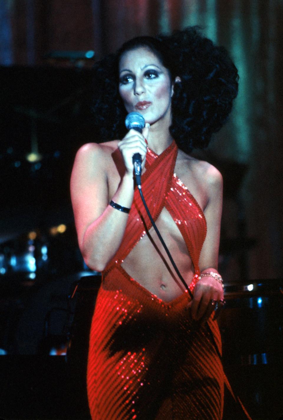 cher performing 1972