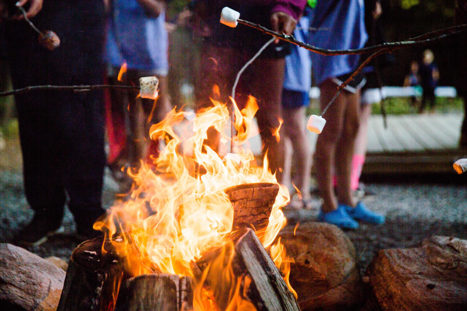 Summer bonfire