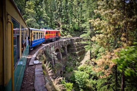 It’s a serpentine switchback ride and a stunning feat of engineering - Credit: UNIQUELY INDIA