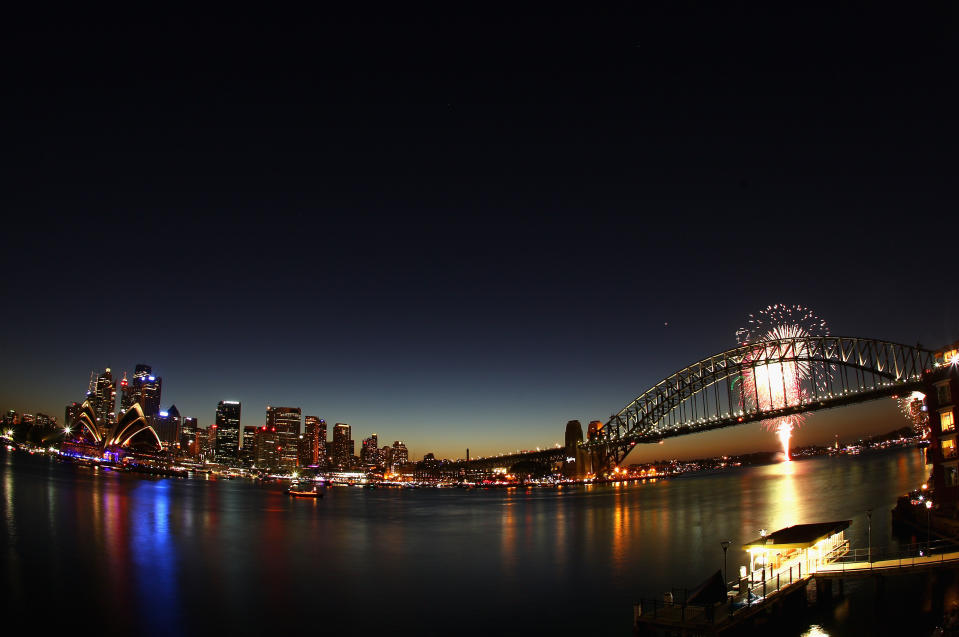 Sydney Celebrates New Years Eve