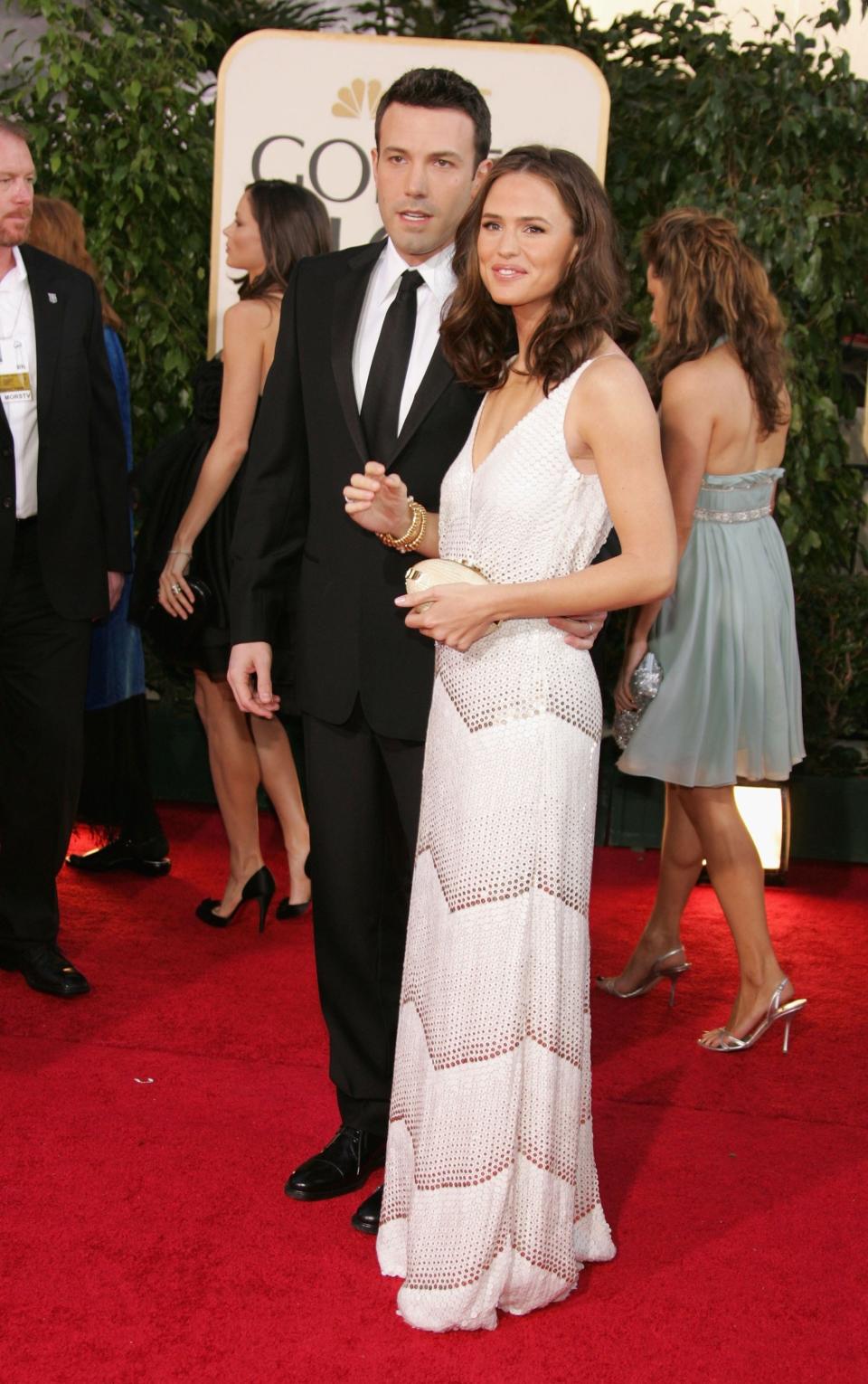 Jennifer Garner Ben Affleck Golden Globes 2007