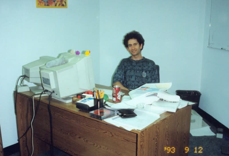 Mike Morhaime, cofounder of Blizzard (then Chaos Studios) in 1993.