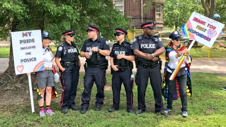 'You take away from Pride when you exclude': first responders throw their own party