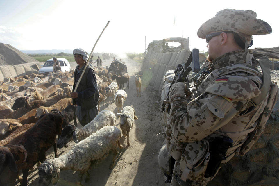 Bundeswehrsoldat 2010 in Kundus (Bild: REUTERS/Fabrizio Bensch)