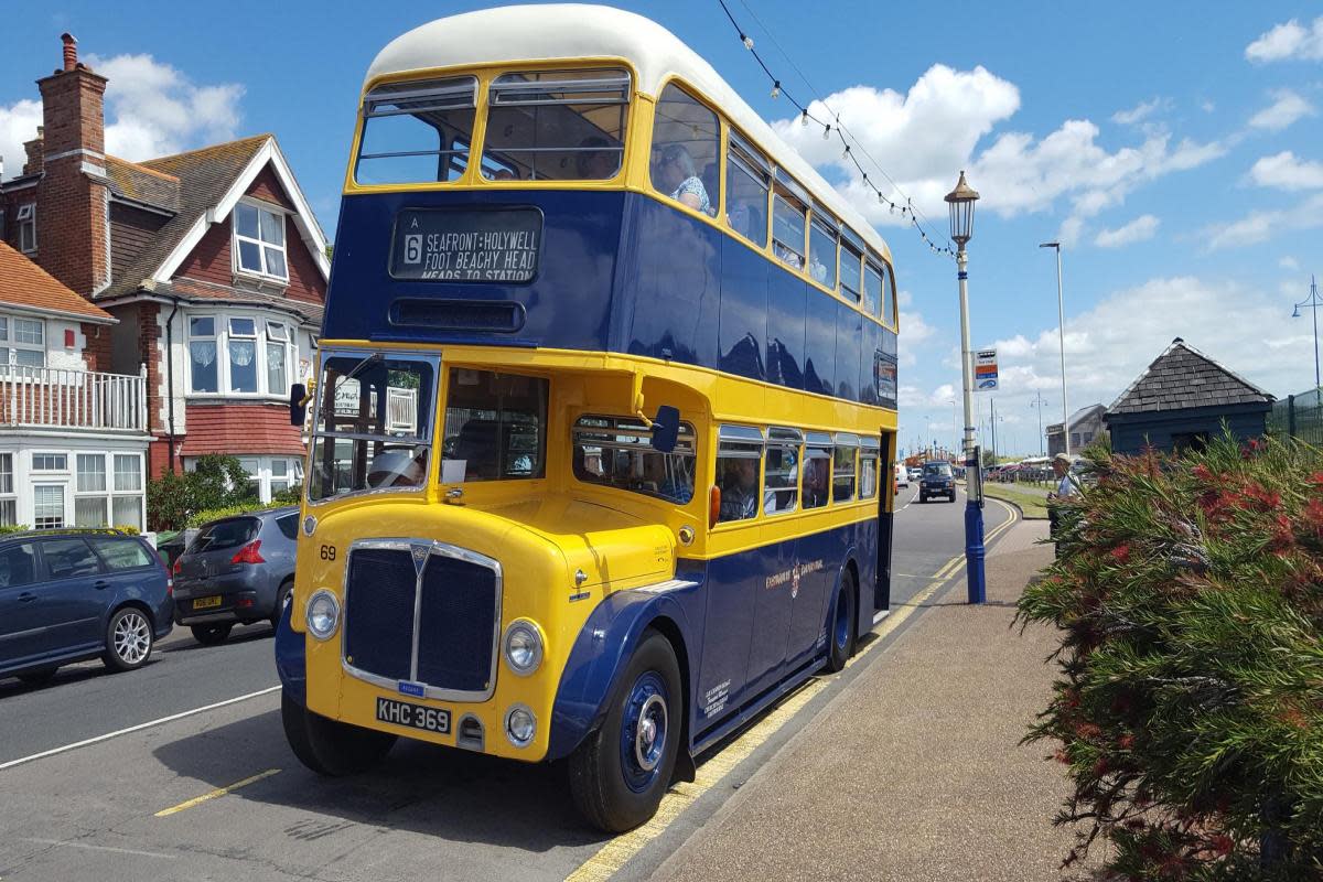 People can ride free on a classic bus <i>(Image: Eastbourne Classic Bus Running Day)</i>