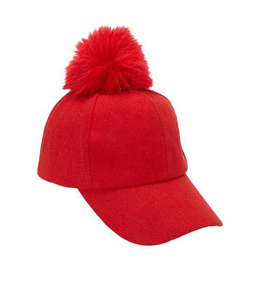 Magid Pompom Baseball Cap