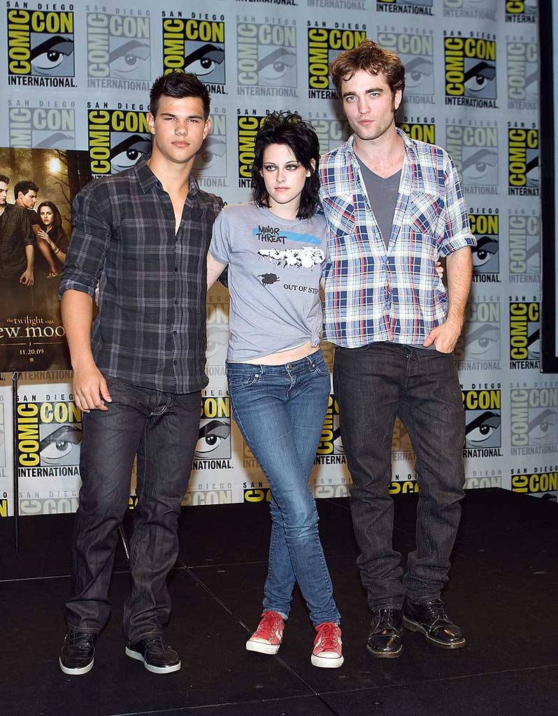 Lautner Stewart Pattinson Comic Con