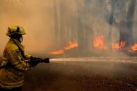 <p>L'Australie en proie aux flammes</p>