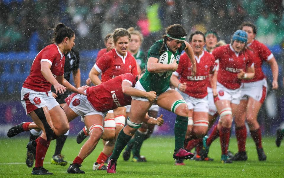 Wales Women had to have cold showers after their game against Ireland - Getty Images