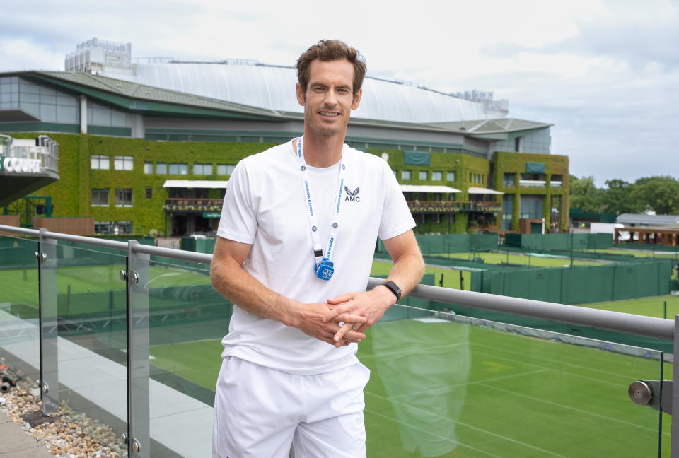 British tennis player Andy Murray.