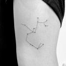 <p>I mean, <strong>you can't go wrong with a constellation design.</strong> This fine-line Sagittarius <a href="https://www.cosmopolitan.com/entertainment/celebs/g32674275/demi-lovato-tattoo-guide/" rel="nofollow noopener" target="_blank" data-ylk="slk:tattoo;elm:context_link;itc:0;sec:content-canvas" class="link ">tattoo</a> is straight-forward and striking.</p><p><a href="https://www.instagram.com/p/CFPDPs6B9df/" rel="nofollow noopener" target="_blank" data-ylk="slk:See the original post on Instagram;elm:context_link;itc:0;sec:content-canvas" class="link ">See the original post on Instagram</a></p>