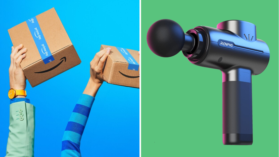 Save big on everything from massage guns to AirPods at Amazon.