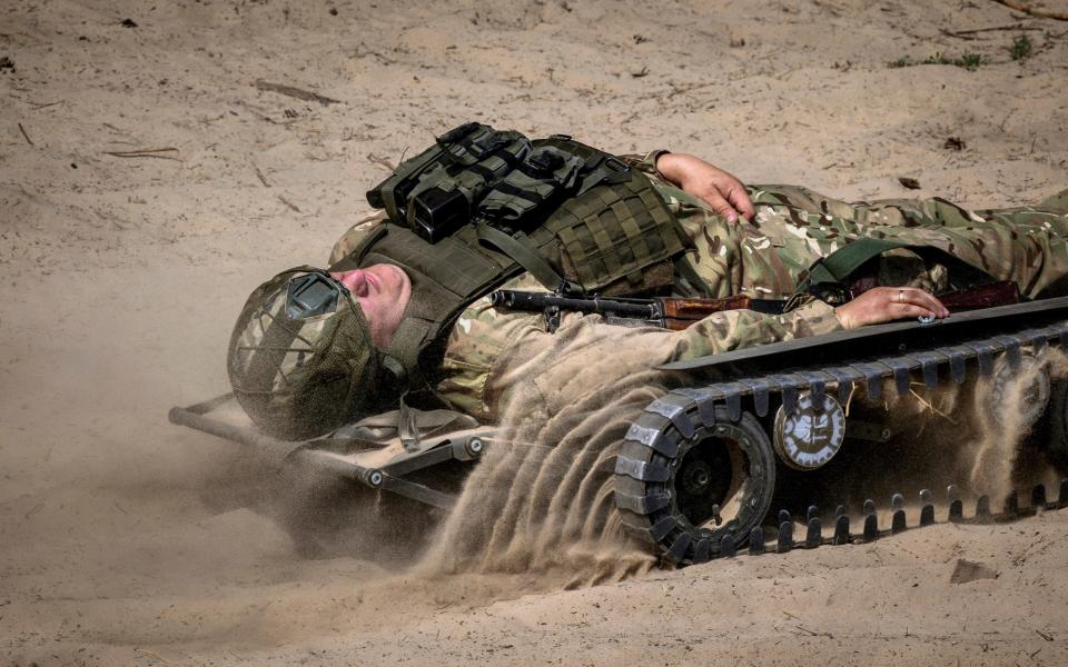 Remote-controlled medical evacuation vehicles for the military