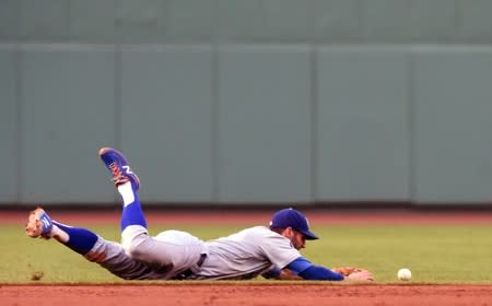 FILE PHOTO: MLB: Los Angeles Dodgers at Boston Red Sox