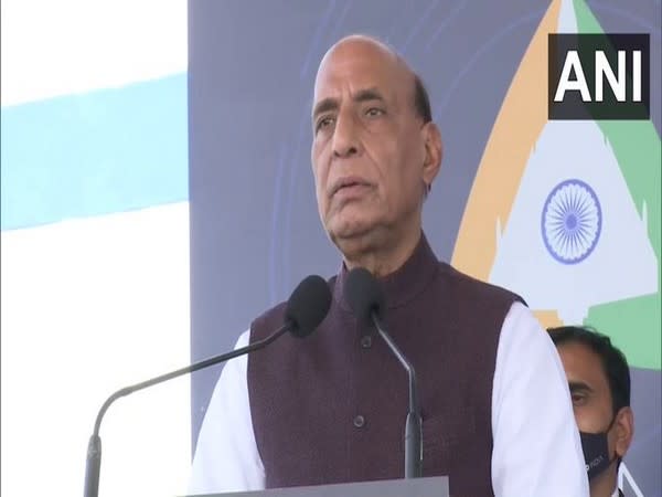 Defence Minister Rajnath Singh (File photo/ANI)