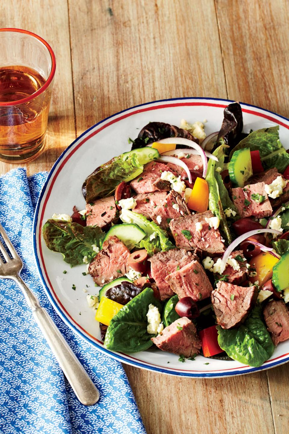 Chopped Salad with Steak