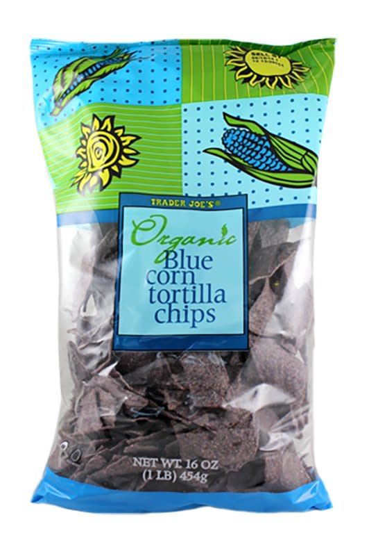 Trader Joe's Organic Blue Corn Tortilla Chips